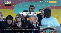 Desktop Screenshot of communityyouthservices.org